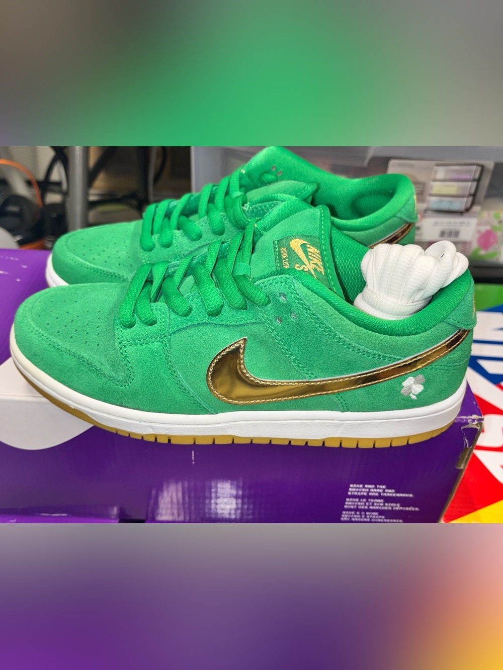 Nike SB Dunk Low Pro St Patrick’s Day 6.5M or 8W